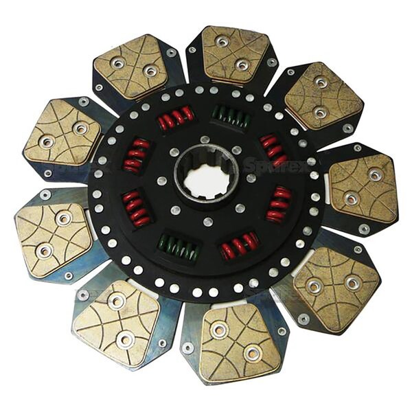 Aftermarket CLUTCH DISC S.72758 Fits New Holland 5640, 6640, 7740, 7840, 8000, 8240, 8340 SL CLC90-0055 - main